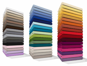 Edel-Spannbetttuch deLuxe in 56 Farben