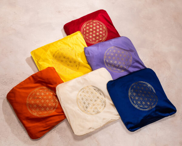 Chakra-Meditations-Kissen Set