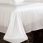 Seiden Bettlaken und Spannbetttücher 12 Farben – Detailansicht 5