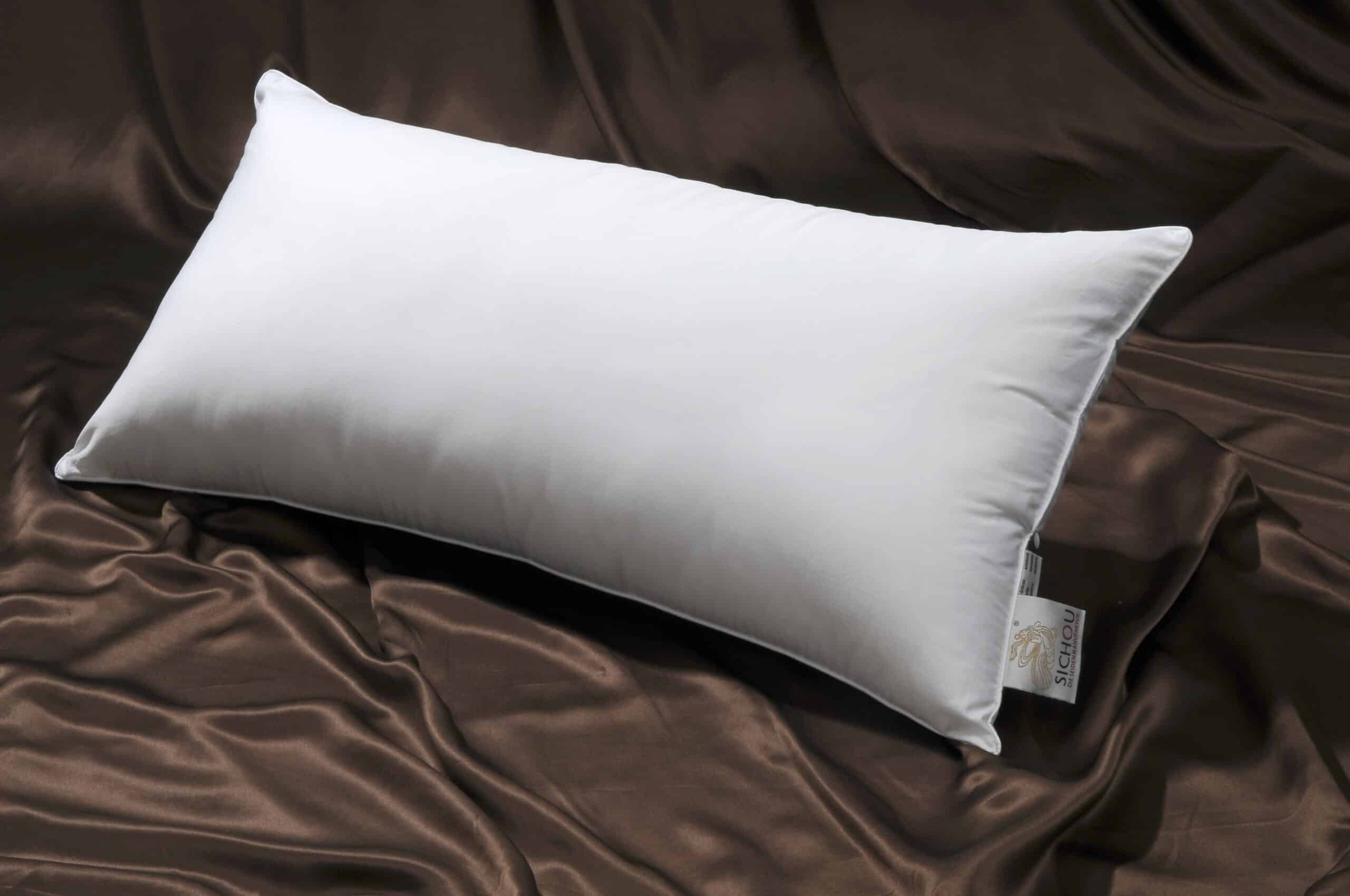 Kissen mit 30 % Seidenfüllung