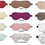 Schlafmaske aus Seide – 14 Farben, 22 Momme, Premium Qualität 6 A