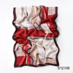 Damen Seidenschal 70x180 cm S12108 – Detailansicht