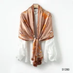 Damen Seidenschal 70x180 cm S1280 – Detailansicht